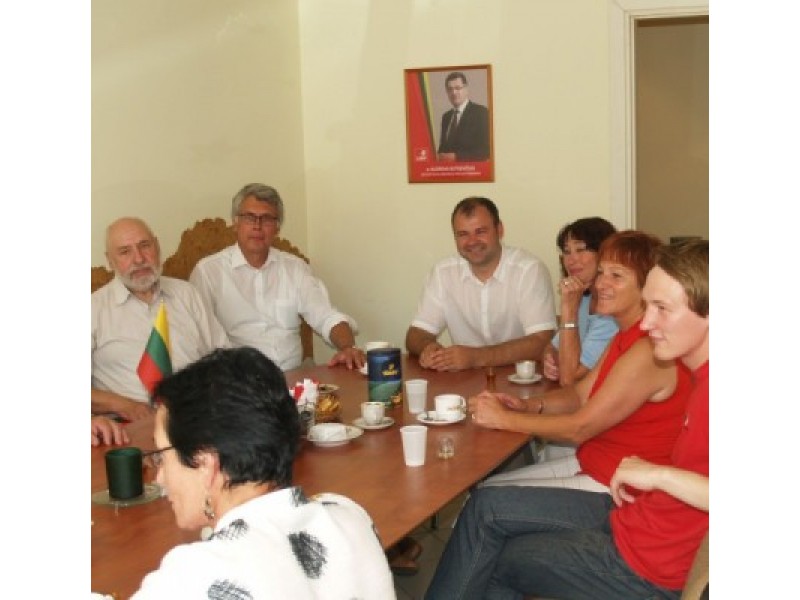 Socialdemokratų  apsilankymas Palangoje