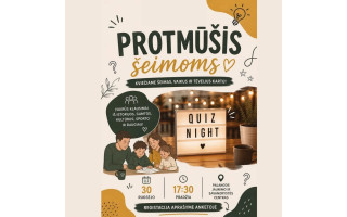 Kviečia dalyvauti PROTMŪŠYJE