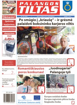 Palangos tilto laikraštis, Data: 2011-07-28, Numeris: 58 (1002) 