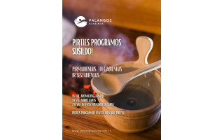 Pirties programos Palangos baseine