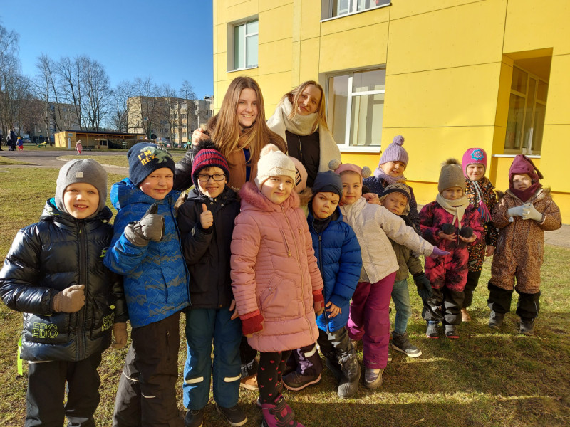 PALANGOS LOPŠELIO-DARŽELIO „GINTARĖLIS“ PIRMOSIOS SAVANORĖS