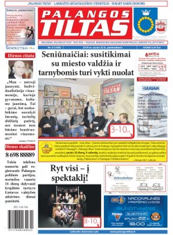 Palangos tilto laikraštis, Data: 2016-01-21, Numeris: 6(1440) 