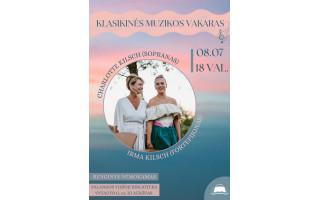 Klasikinės muzikos vakaras su Charlotte ir Irma Kilsch