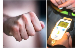 Du mušeikos Palangoje į policijos alkotesterį pripūtė retai matomus skaičius