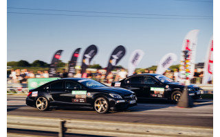 Palangoje paaiškėjo greičiausi „A.R.S.A. Group Drag Race“ dalyviai: trasoje pasirodė ir Oksana Pikul