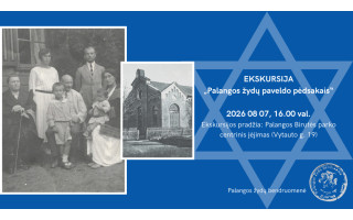 Palangos žydų bendruomenė kviečia į ekskursiją „Palangos žydų paveldo pėdsakais“