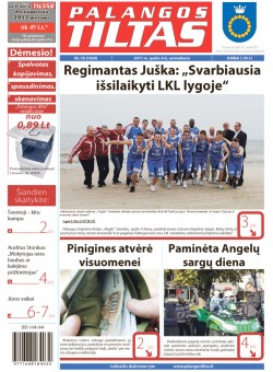 Palangos tilto laikraštis, Data: 2011-10-04, Numeris: 76 (1020) 