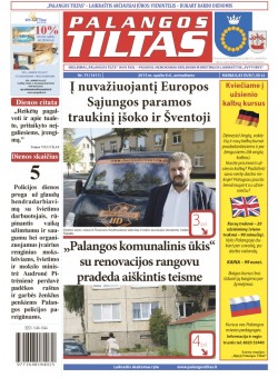 Palangos tilto laikraštis, Data: 2015-10-05, Numeris: 75(1411) 