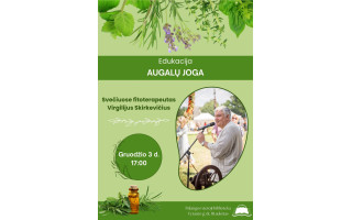 Edukacija „Augalų joga“