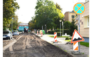 Salomėjos Nėries gatvėje jau triūsia darbininkai – pradėti gatvės statybos darbai