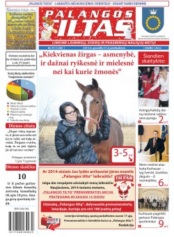 Palangos tilto laikraštis, Data: 2013-12-30, Numeris: 97 (1238) 