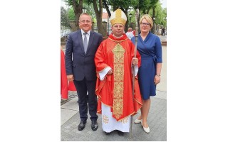 Savivaldybės vadovai dalyvavo naujojo Telšių vyskupo Algirdo Jurevičiaus  ingreso (teisės atvykti) ceremonijoje