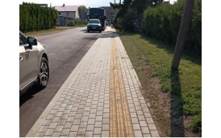 Šventojoje tvarkomi ir naujai tiesiami šaligatviai
