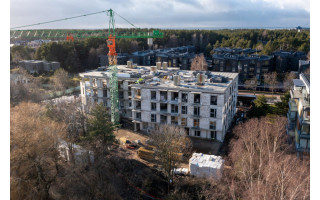 Palangoje kyla keturaukštis apartamentų pastatas: atskleidė, kiek teks pakloti už būstą