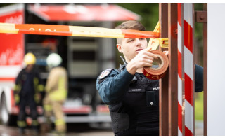Palangoje per gaisrą žuvo moteris 