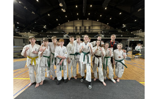 Palangiškių pergalės dėl kilnaus tikslo „Let‘s Join The Fight Together“ karate čempionate