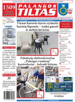 Palangos tilto laikraštis, Data: 2016-07-14, Numeris: 52 (1486) 