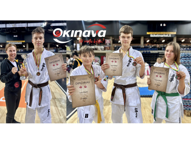 Okinava - tarp top 5 stipriausių kyokushin karate klubų Lietuvoje