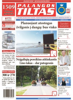 Palangos tilto laikraštis, Data: 2017-06-29, Numeris: 46(1577) 
