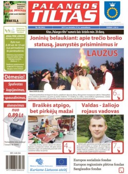 Palangos tilto laikraštis, Data: 2011-06-20, Numeris: 48 (992) 