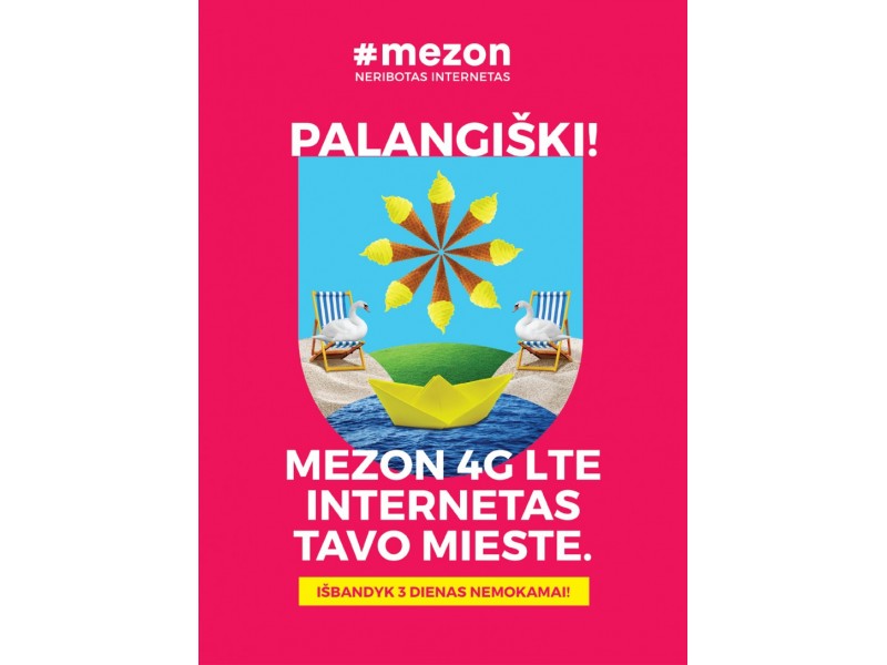 Neribotas MEZON 4G LTE 