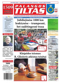 Palangos tilto laikraštis, Data: 2014-07-17, Numeris: 53(1291) 