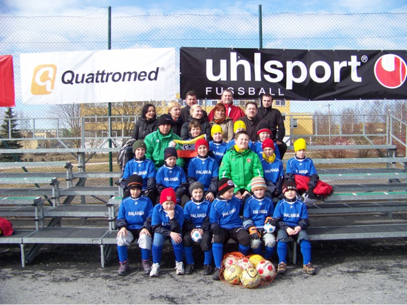 Jaunieji futbolininkai lankėsi Estijoje