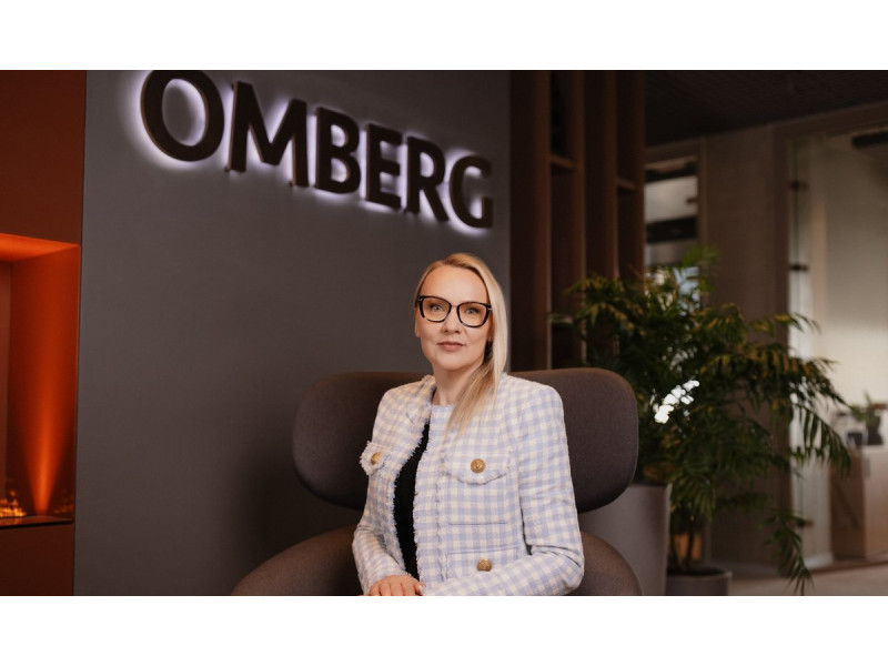 „Omberg Group“ generalinė direktorė Deimantė Laumytė. FOTO: BENDROVĖS ARCHYVAS