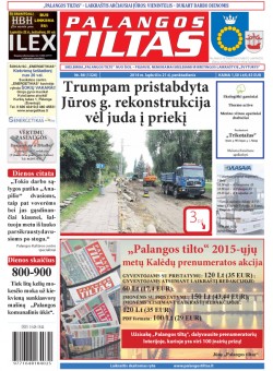 Palangos tilto laikraštis, Data: 2014-11-20, Numeris: 88(1326) 