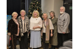 Palangos literatai eiles skaitė Klaipėdos rajono Plikių kultūros namuose