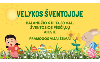 Šv. Velykos Šventojoje ir Atvelykis Palangoje