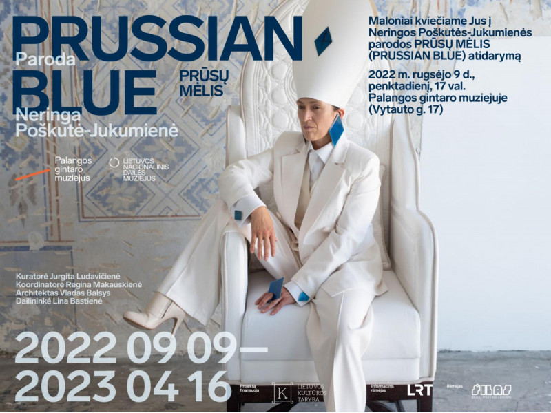 2022 m. rugsėjo 9 d. 17 val. Palangos gintaro muziejuje atidaroma juvelyrės Neringos Poškutės-Jukumienės paroda „Prūsų mėlis/Prussian Blue“