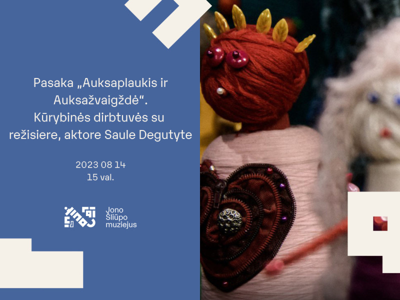 Palangoje net dvi dienas vyks šeimoms su vaikais skirtos kūrybinės dirbtuvės su „Stalo teatras“ įkūrėja ir režisiere Saule Degutyte