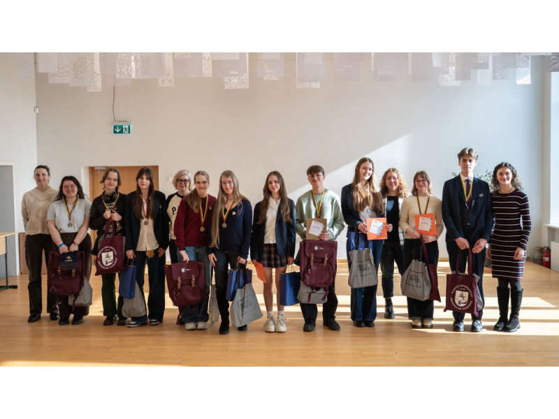 Palangos senojoje gimnazijoje – respublikinė moksleivių prancūzų kalbos olimpiada