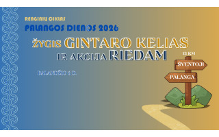 Žygis „Gintaro kelias“ ir akcija „Riedam“ 2026