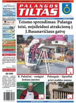 Palangos tilto laikraštis, Data: 2012-09-27, Numeris: 74 (1117) 