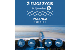 Sausio 29 d. Palangoje – Žiemos žygis