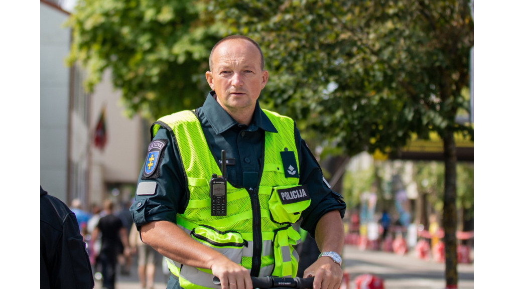 Palangos miesto policijos komisariato viršininkas Kęstutis Bončkus, KAVPK nuotr.