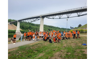 Alytaus šunų mylėtojai palangiškiams ir kurorto svečiams padovanos nuostabų Dzūkijos keturkojų šou