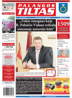 Palangos tilto laikraštis, Data: 2012-07-09, Numeris: 51 (1094) 