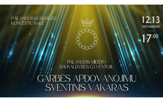 Kurhauze – Palangos miesto savivaldybės gyventojų garbės apdovanojimų vakaras