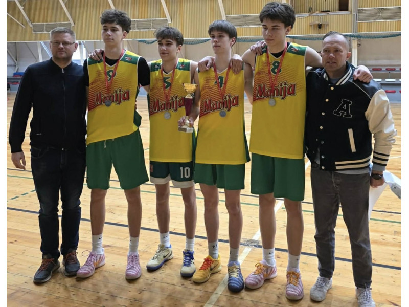 Palangos gimnazistai – tarp stipriausių Lietuvoje: 3x3 krepšinio varžybose iškovota 4-oji vieta