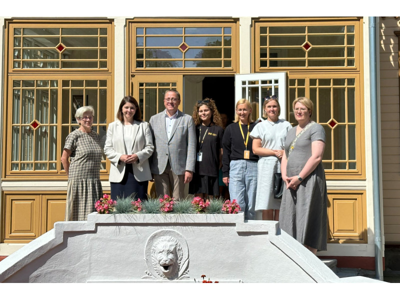 Finansų ministrės G. Skaistės vizitas pajūryje: Europos Sąjungos investicijos regionuose – ir kultūrai, ir gynybai