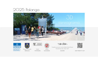 Ties jūros tiltu - 3D autostereogramos paroda „Trimatė Jūros sonata“. Įminkite trimačio kūrinio paslaptį