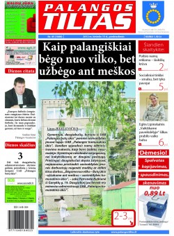 Palangos tilto laikraštis, Data: 2012-06-14, Numeris: 45 (1088) 