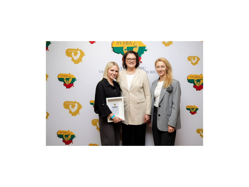 Palangos visuomenės sveikatos biuro specialistė Gabija Norvaišė pelnė Metų specialistės nominaciją