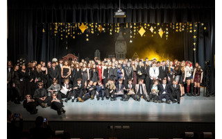 Palangos senojoje gimnazijoje nuskambėjo šimtadienio skambutis