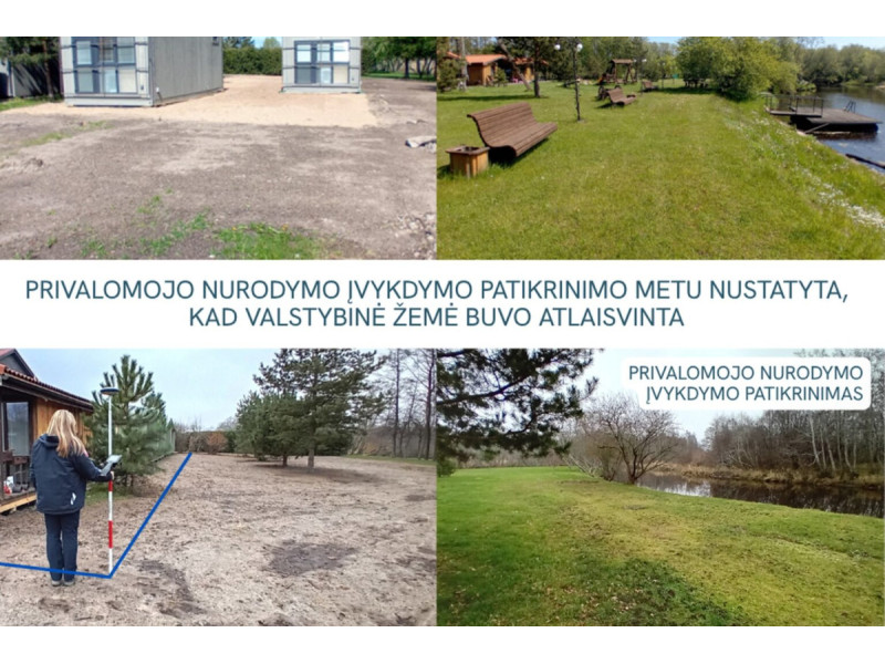 Atliks neplaninį patikrinimą dėl galimo pakartotinio valstybinės žemės užėmimo Palangoje