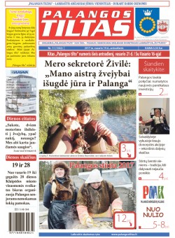 Palangos tilto laikraštis, Data: 2017-02-13, Numeris: 11(1542) 