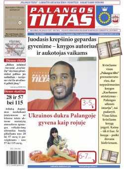Palangos tilto laikraštis, Data: 2015-04-13, Numeris: 27(1363) 